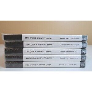 The Carol Burnett Show DVDs Lot Of 5 Episodes - The Jackson 5, Steve Lawrence